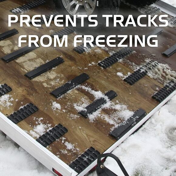 Caliber Grips 13200, Snowmobile Trailer Traction 6 piece 15" Kit Black - Picture 5 of 11